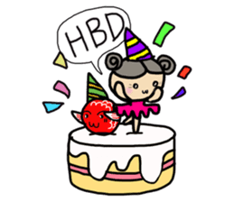 Auntie Mano & Namo the fish sticker #842531