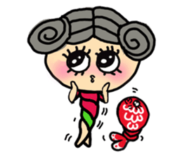 Auntie Mano & Namo the fish sticker #842540