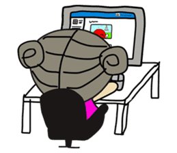 Auntie Mano & Namo the fish sticker #842543