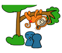 Auntie Mano & Namo the fish sticker #842546