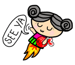 Auntie Mano & Namo the fish sticker #842552