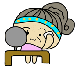 Auntie Mano & Namo the fish sticker #842557