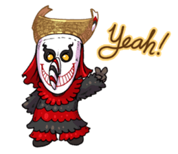 Spirit House : Three Phi Khon sticker #842600