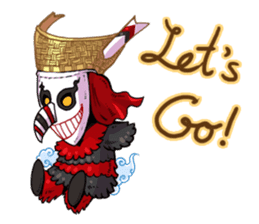 Spirit House : Three Phi Khon sticker #842609