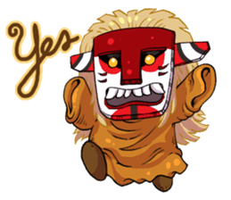 Spirit House : Three Phi Khon sticker #842614