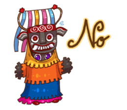 Spirit House : Three Phi Khon sticker #842615