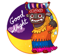 Spirit House : Three Phi Khon sticker #842622