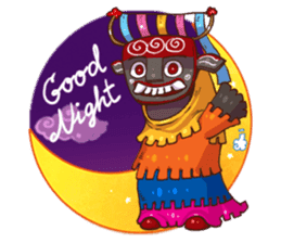 Spirit House : Three Phi Khon sticker #842622