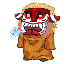 Spirit House : Three Phi Khon sticker #842624