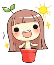 Plant Girl sticker #842807