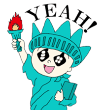 Jiyu-chan with friends sticker #843399