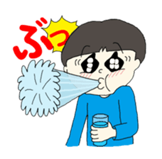 Jiyu-chan with friends sticker #843401