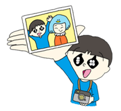 Jiyu-chan with friends sticker #843406