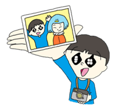Jiyu-chan with friends sticker #843406