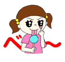 Jiyu-chan with friends sticker #843412