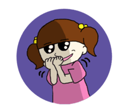 Jiyu-chan with friends sticker #843417