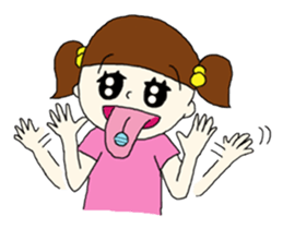 Jiyu-chan with friends sticker #843423