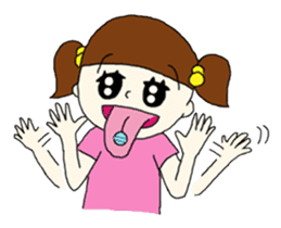 Jiyu-chan with friends sticker #843423