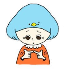 Jiyu-chan with friends sticker #843425