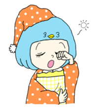 Jiyu-chan with friends sticker #843431