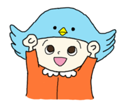 Jiyu-chan with friends sticker #843433