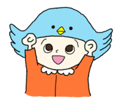 Jiyu-chan with friends sticker #843433