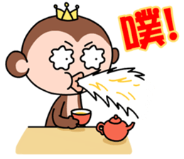 Belle-Monkey sticker #843643