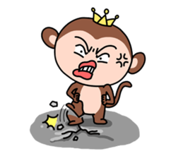 Belle-Monkey sticker #843659