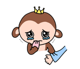 Belle-Monkey sticker #843661