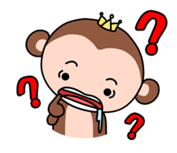 Belle-Monkey sticker #843664