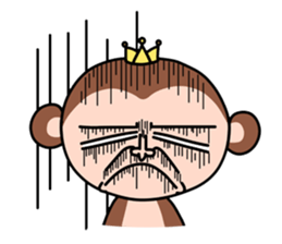 Belle-Monkey sticker #843669