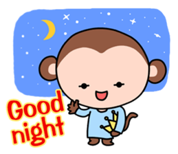 Belle-Monkey sticker #843672