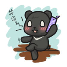 Q Meng Kee - Formosan black bear sticker #843696