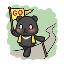 Q Meng Kee - Formosan black bear sticker #843702