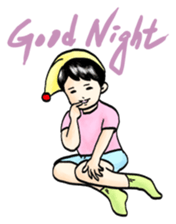 Little Sun Moon sticker #843806