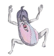 Eggplant brothers sticker #844324