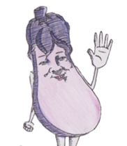 Eggplant brothers sticker #844329