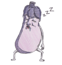 Eggplant brothers sticker #844343