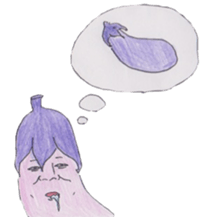 Eggplant brothers sticker #844353