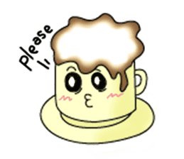 Coffee-Chan sticker #844362