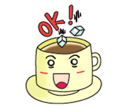 Coffee-Chan sticker #844365