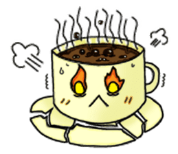 Coffee-Chan sticker #844371