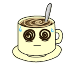 Coffee-Chan sticker #844374