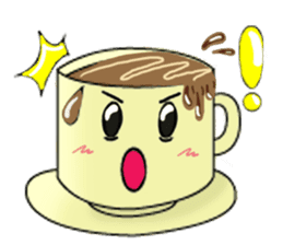 Coffee-Chan sticker #844380