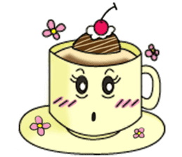 Coffee-Chan sticker #844388