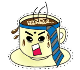 Coffee-Chan sticker #844390
