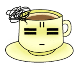Coffee-Chan sticker #844395