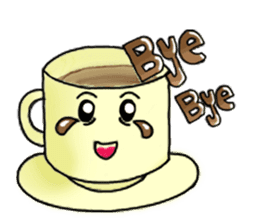 Coffee-Chan sticker #844398