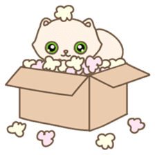 Cats in Box sticker #844726