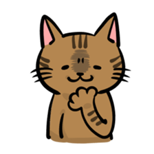 frown cats sticker #845041